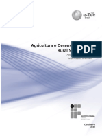 Agricultura e Desenvolvimento Rural Sustentavel
