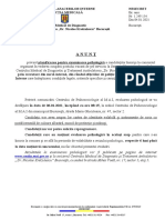 ANUNT Programare Testare Psihologica SEF LOGISTICA