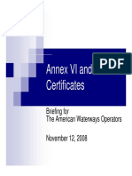 Annex VI and EIAPP Certificates