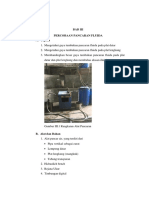 Bab III Percobaan Pancaran Fluid1 KLPK 48-Dikonversi