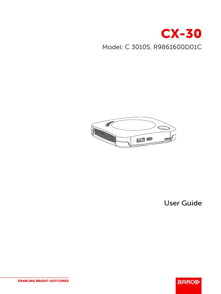 Model: C 3010S, R9861600D01C: User Guide | PDF | License | Indemnity