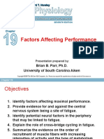 Factors Affecting Performance: Theory and Application To Fitness and Performance