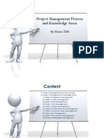 Project Management Process and Knowledge Areas: by Mazen Zbib