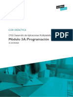 Programación A - Guía Didáctica