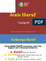 Jenis Huruf