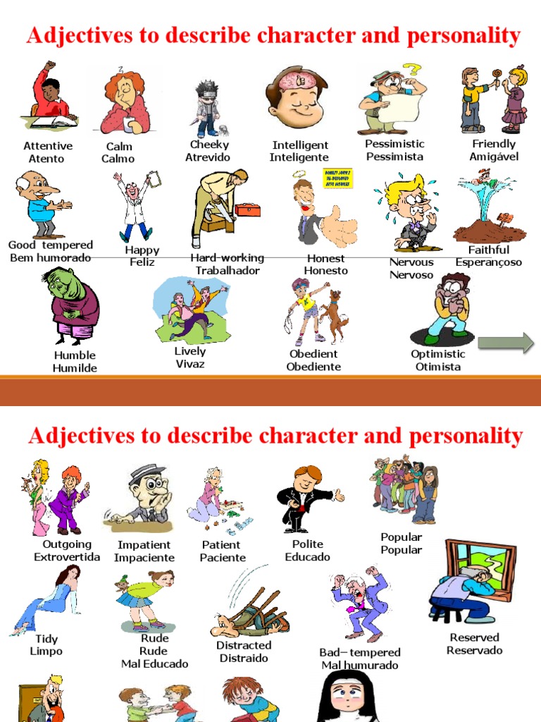 Adjectives To Describe Character and Personality | PDF