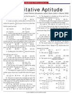 Quantitative Aptitude: Solved Paper of SSC Combined Prelims (Graduate Level) Exam Held in March 2002