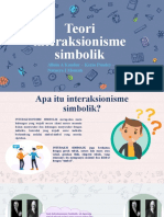 Teori Interaksionisme Simbolik