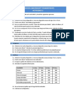 Ejercicios (Microsoft Powerpoint) 2