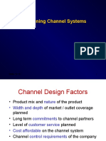 Designing Channel Systems: SDM-CH 12