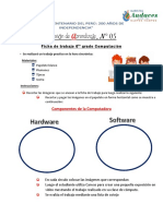 Sesión 5 Ficha de Trabajo Computación 6to Grado-1