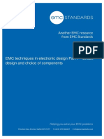 EMC Techniques in Electronic Design Part 1 - Circuit Design and Choice of Components