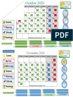 Calendario Noviembre