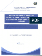 Manual Procedi Vigilancia Calidad Agua Consumo Humano P1