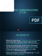 Seven Cs pdf