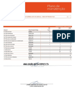 PLANO DE MANUTENÇÃO - CCB - RE165