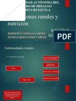 Alteraciones Renales y Nutrición