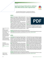 Ginjal Tapal Kuda Dengan Hidronefrosis Unilateral Sekunder Akibat Atresia Ureter: Laporan Kasus