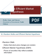 The Efficient Market Hypothesis: Bodie, Kane, and Marcus Edition