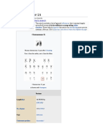 Chromosome 21: Jump To Navigation Jump To Search