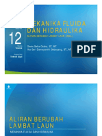 Mekanika Fluida Dan Hidrolika (TM12)