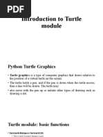 Python Sandbox Turtle Mode | PDF