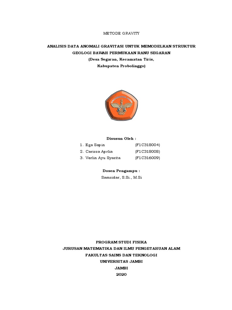 Metode Gravity | PDF