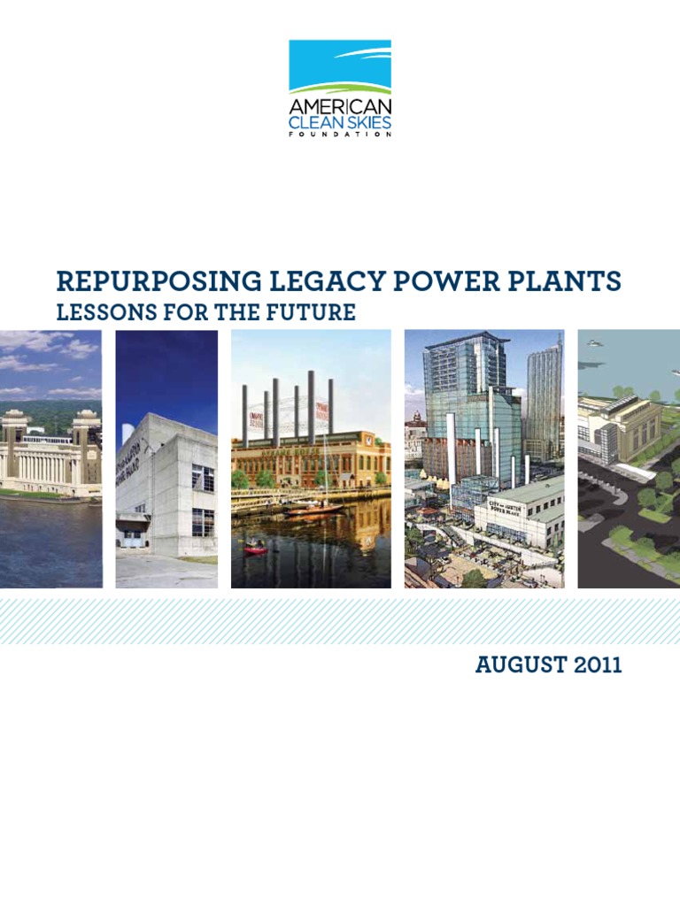 Repurposing Coal Plants PDF Air Pollution Fossil Fuel Power Station