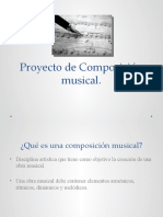 Proyecto de Composición Musical