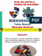 Taller de Rescate Vertical