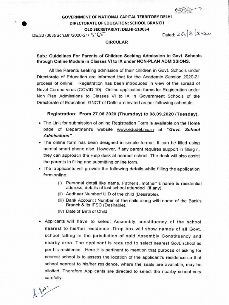 Admissions". Nern Arm, VS, Ae. PDF Government Business