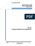 TQ-125 Linkage Installation and Adjustment: Application Note 01300 (Revision NEW, 9/2000)