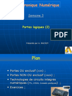 Électronique Numérique: Semaine 3