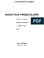 Didactica Prescolara (Elinor Schulman)