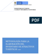 Guía Elaboración Inventario Turístico