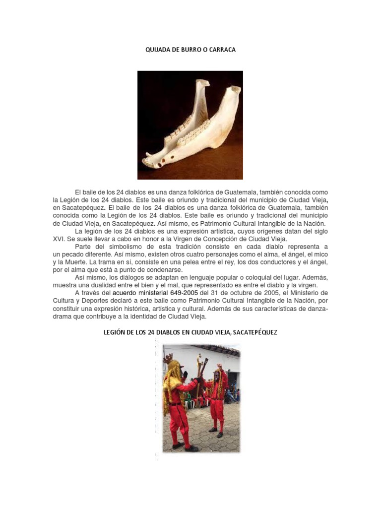 Quijada de Burro, Sonaja de Moros, Adufe, Violón, Acordeón, Etc. PDF