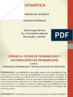 Teoremas de Probabilidad y Técnicas de Conteo Sin Repetición