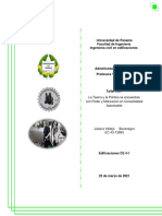 Taller No.1 - La Teoría y La Política Se Encuentran Con Poder y Motivación en Consolidated Automobile