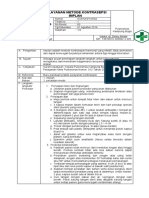 SOP Pelayanan Metode Kontrasepsi Impan