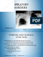 Path 122 Week STUDENT 5 & 6 Respiratory Disorders