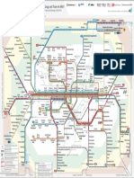 S - U - R - T Metro Munich Mapa