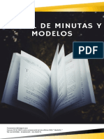Manual de minutas y modelos civiles y comerciales