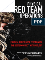 Physical Red Team Operations Physical Penetration Testing With The