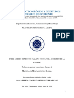 K Eex Modelo de Negocio Para Una Consultoría en Gestión de La Calidad