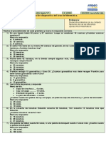 Examen de Matemática