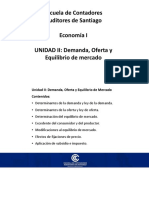  Economía Demanda, Oferta y Equilibrio de Mercado