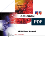 XRIO User Manual