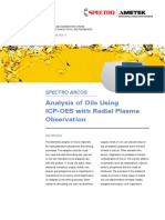 Analysis of Oils Using Icp-Oes With Radial Plasma Observation English Version