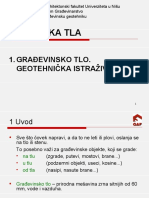 Mehanika tla 01 Geotehnicka istrazivanja (2020)