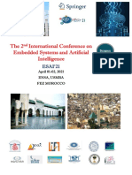 2nd International Conference on Embedded Systems and Artificial Intelligence